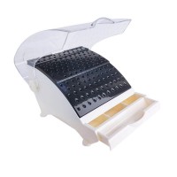 Подставка органайзер на 142 бора, цвет Black