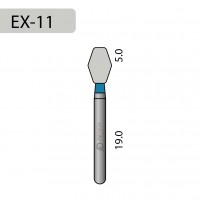 Бор алмазный турбинный EX-11
