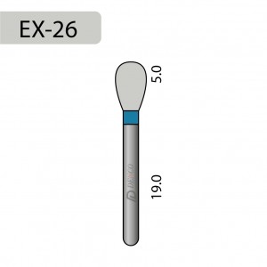 Бор алмазный турбинный EX-26