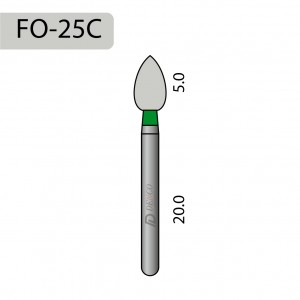 Бор алмазный турбинный FO-25C