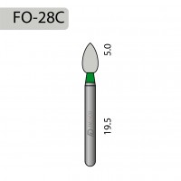 Бор алмазный турбинный FO-28C 