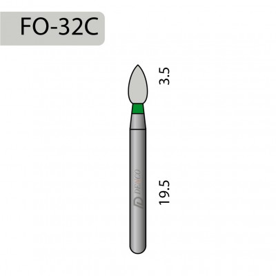 Бор FO-32C алмазный турбинный