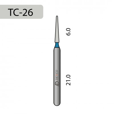 Бор алмазный турбинный TC-26