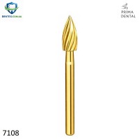 Бор твердосплавный турбинный полировочный 12 граней 7108