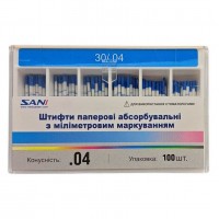 Бумажные штифты конусные 0,4 № 30