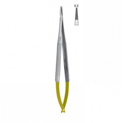 Иглодержатель 180мм (BM.652.180) Falcon-Grip Micro TC прямой