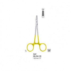 Иглодержатель 125мм (BN.204.125) Falcon-Grip Derf TC прямой