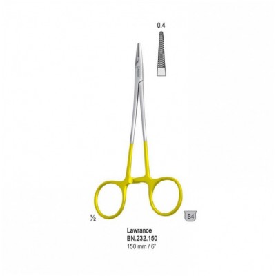 Иглодержатель 150мм (BN.232.150) Falcon-Grip Lawrance TC прямой