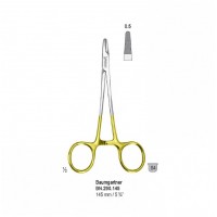 Иглодержатель 145мм BN.290.145 Baumgartner ТС прямой