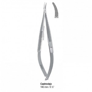 Иглодержатель 140мм (BN.453.140) Castroviejo изогнутый