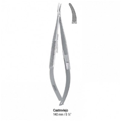 Иглодержатель 140мм (BN.453.140) Castroviejo изогнутый