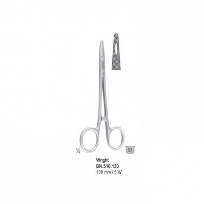 Иглодержатель 130мм (BN.516.130) Wright прямой