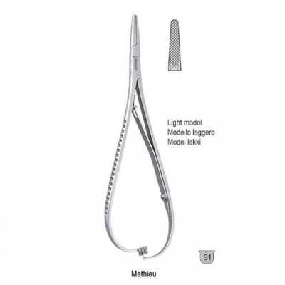 Иглодержатель 140мм (ВN.714.140) Mathieu прямой