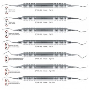 Кюрета Gracey Classic-Lite (DP.999.020) набор 7шт.