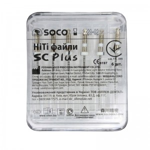 Файлы SC PLUS 25 мм, поликонус, VT/16