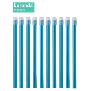 Слюноотсосы (100 шт.) Euronda, цвет Blue Lagoon