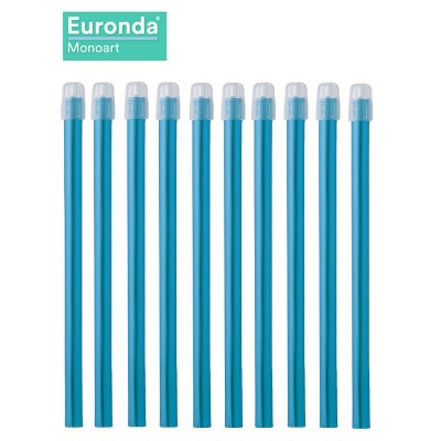Слюноотсосы (100 шт.) Euronda, цвет Blue Lagoon