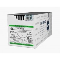 Нейлон монофиламент черный - длина 0,75 м, 4/0 usp; игла режущая 19 мм, 3/8