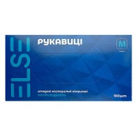 Перчатки нитриловые ELSE (100 шт.) Blue, M