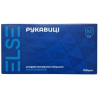 Перчатки нитриловые ELSE (100 шт.) Blue, M