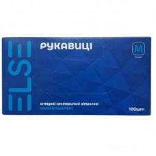 Перчатки нитриловые ELSE (100 шт.) Blue, M