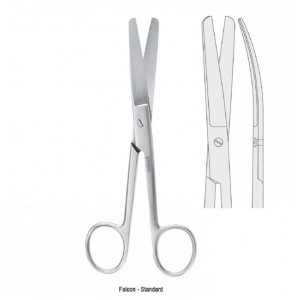 Ножницы 145мм (BS.651.145) Standard blunt/blunt изогнутые Ножницы 145мм (BS.651.145) Standard blunt/blunt изогнутые