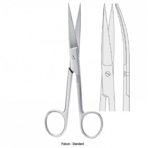Ножницы 165мм (BS.655.165) Standard sharp/sharp изогнутые