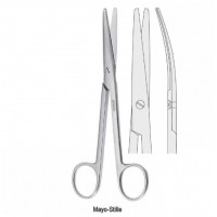 Ножницы 150мм (BS.677.150) Mayo-Stille изогнутые