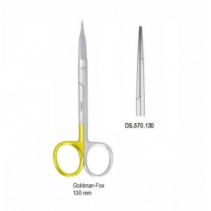 Ножницы 130 мм (DS.570.130) Goldman-Fox Super-Cut, прямые Ножницы 130 мм (DS.570.130) Goldman-Fox Super-Cut, прямые