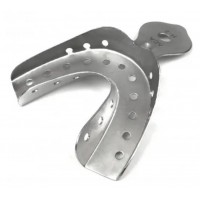 Ложка оттискная металлическая нижняя, размер 1