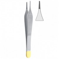 Пинцет 120мм (BD.200.120) Adson ТС прямой