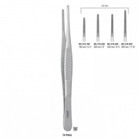 Пинцет 200мм (BD.318.200) De Bakey 2.00мм атравматический прямой