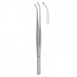 Пинцет 150мм (BD.645.150) Semken 1x2 хирургический изогнутый