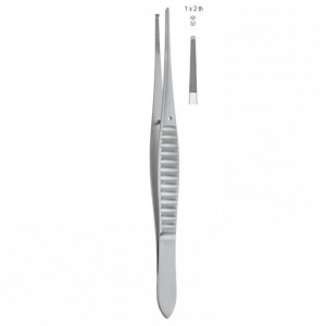Пинцет 150 мм (BD.650.150) Gillies 1x2 хирургический прямой