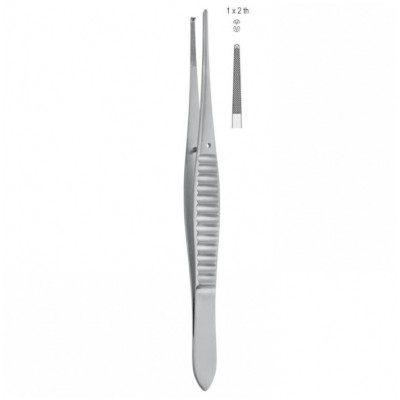 Пинцет 150 мм (BD.650.150) Gillies 1x2 хирургический прямой