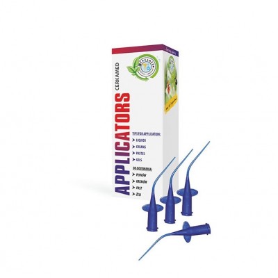 Аппликатор эластичный 25G (20 шт.) - изогнутый (длина: 41мм, диаметр: 0,5-0,3мм)