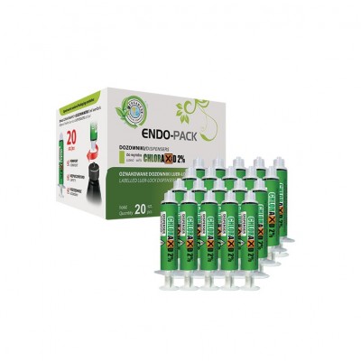 Шприц для промывания Endo-Pack (20шт.) - маркированный дозатор 5мл для Chloaxid 2%