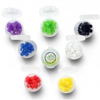 Силиконовые кольца для маркировки инструментов (20шт.) фиолетовые