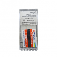 Пульпоэкстракторы (6 шт.) Mani, 21 мм, №6 (черные)