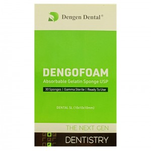Гемостатическая губка Dengofoam 10х10х10 мм (30 шт.)