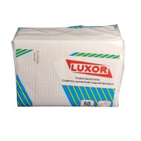Салфетки для пациента (50 шт.) Luxor (2P-09) цвет белый