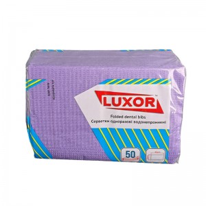 Салфетки для пациента (50 шт.) Luxor (2P-12) цвет фиалковый