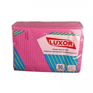 Салфетки для пациента (50 шт.) Luxor (3P-11) цвет цикламен