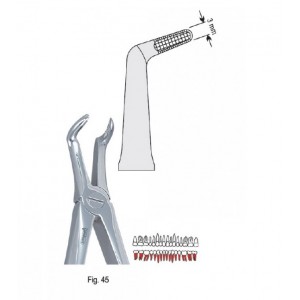 Щипцы экстракционные для нижних корней (DE.800.450)