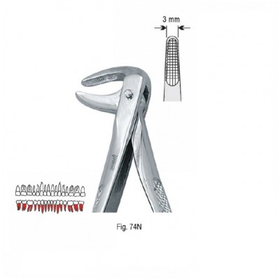 Щипцы экстракционные для нижних корней (DE.800.743)