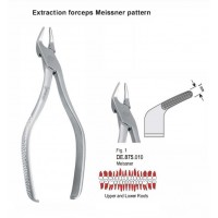 Щипцы экстракционные Meissner для верхних и нижних корней (DE.875.010)