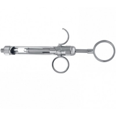 Шприц аспирационный (DA.735.180) Brass Series, 2 кольца, 1.8мл