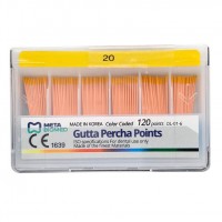 Гуттаперчевые штифты (120 шт.) № 20
