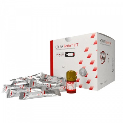 EQUIA Forte HT Clinic Pack А3, 200 капсул, EQUIA Forte Coat, 4 мл