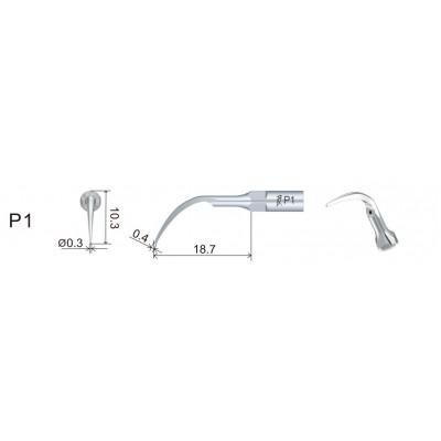 Насадка для скалера P1